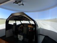 Simulátor kokpitu dopravního letounu na FIT | Autor: Kateřina Konečná