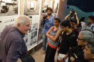 Venkovní výstavou na indické CEPT University v Ahmedabádu provedl prof. Šlapeta | Autor: Archiv VUT