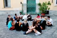 Se studenty na exkurzi v Neapoli | Autor: archiv Ivana Kolečka