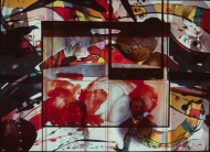 Sentimentální sendvič, fotoasambláž, kolem r. 1991. | Autor: Archiv Radka Pilaře