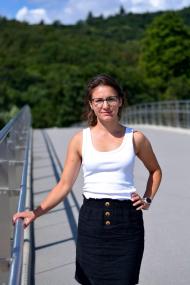 Kristína Bezručová z Ústavu betonových a zděných konstrukcí FAST VUT. | Autor: Archiv Kristíny Bezručové